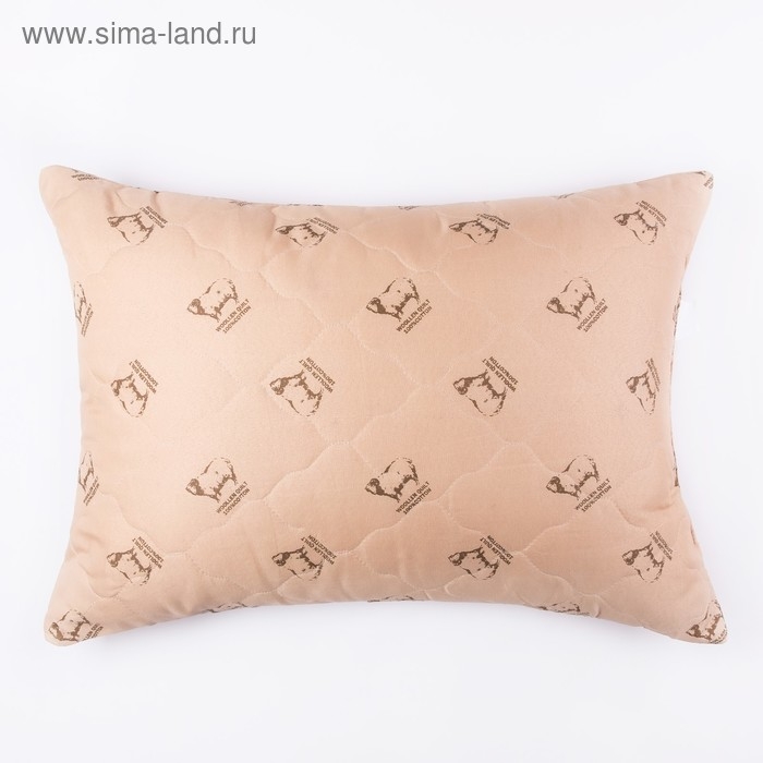 Подушка ультрастеп &laquo;Овечья шерсть&raquo;, размер 70x70 см, цвет МИКС, полиэфирное волокно