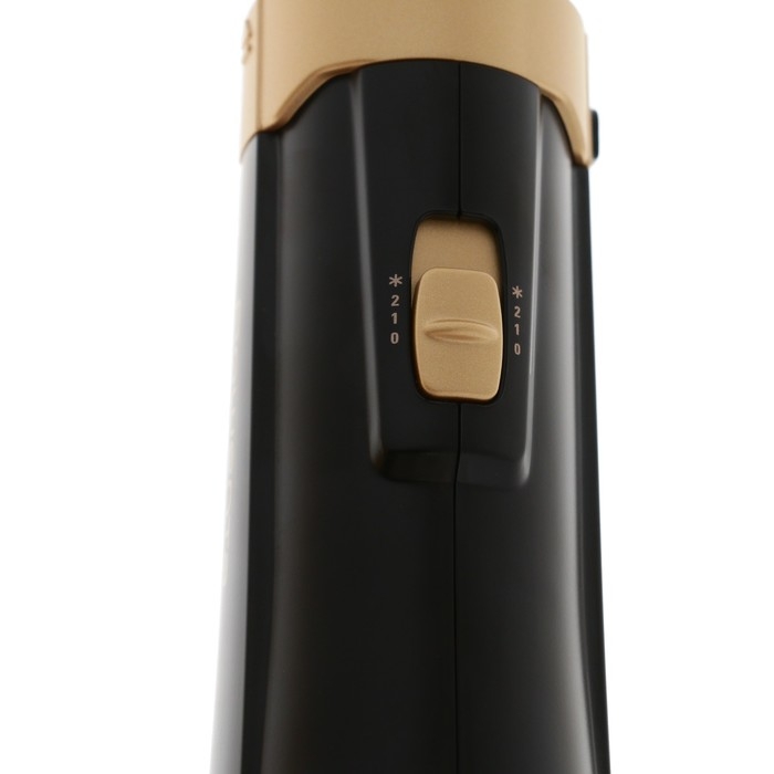 Фен-щетка Rowenta Magic Nature CF7826F0, 1200Вт, 2 скорости, 2 режима, чёрно-золотистый Фен-щетка Rowenta Magic Nature CF7826F0, 1200Вт, 2 скорости, 2 режима, чёрно-золотистый