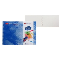 Скетчбук для акварели А5, 20 листов на гребне ЗХК "Я - Художник!", жёсткая подложка, бумага акварельная ГОЗНАК, 200 г/м2 (220451843) Скетчбук для акварели А5, 20 листов на гребне ЗХК "Я - Художник!", жёсткая подложка, бумага акварельная ГОЗНАК, 200 г/м2 (220451843)