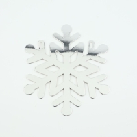 Гирлянда на ленте &laquo;Новогодняя&raquo;, на Новый год, серебро