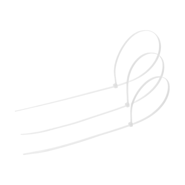 Хомут нейлоновый ТУНДРА krep для стяжки, 4.8х450 мм, белый, в упаковке 100 шт. Хомут нейлоновый ТУНДРА krep для стяжки, 4.8х450 мм, белый, в упаковке 100 шт.