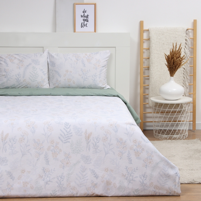 Постельное бельё LoveLife евро "Ветки", 200*217см,225*240см,50*70см-2шт,100%хлопок, сатин, 125г/м&sup2;