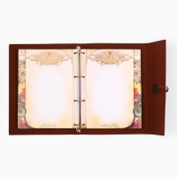 Родословная книга &laquo;Наш род&raquo;, 56 листов, коричневый, 35 х 23,5 см