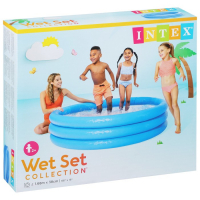 Бассейн надувной &laquo;Кристалл&raquo;, 168 х 38 см, от 2 лет, 58446NP INTEX