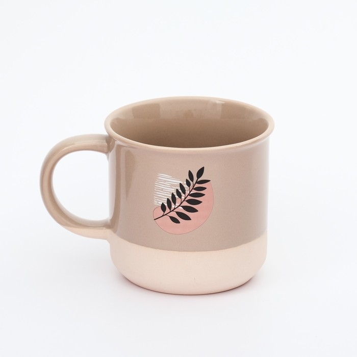 Кружка керамическая &laquo;Веточка&raquo;, 400 мл