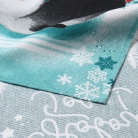 Набор кухонных полотенец Доляна &laquo;Снежного настроения &raquo; 35х60см-2шт, 100% хл