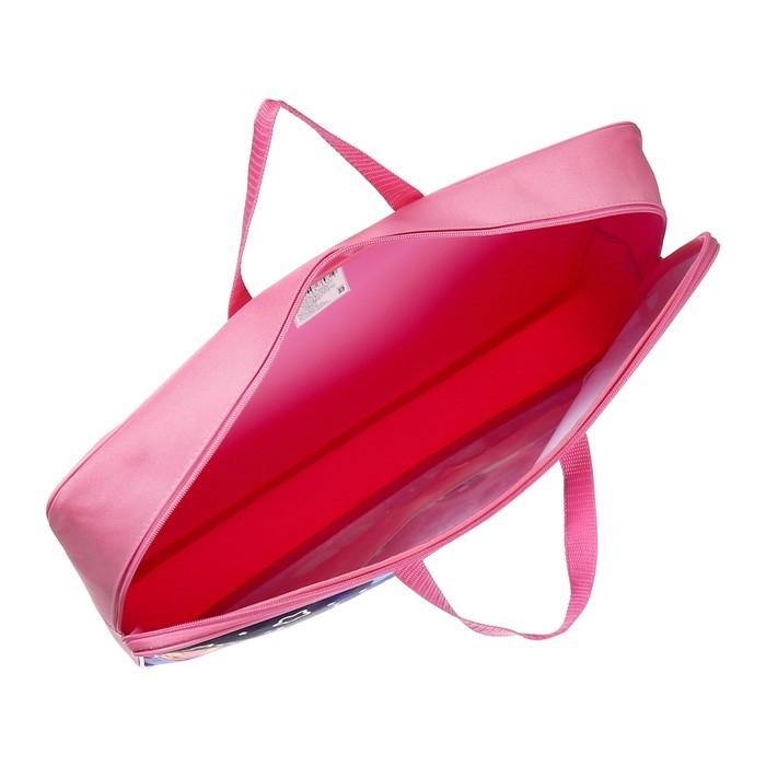 Папка для чертежей и рисунков А3, 470 х 350 х 75 мм, с ручками, текстильная, МД 3-20-4, Папка для чертежей и рисунков А3, 470 х 350 х 75 мм, с ручками, текстильная, МД 3-20-4, "Кошечка фэнтези"