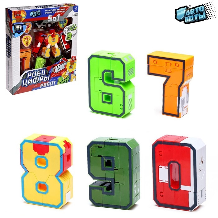 Набор роботов &laquo;Робоцифры 6-0&raquo;