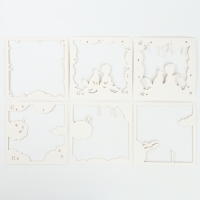 Набор для творчества «Создай ночник. Мальчик и лис», с рамкой, сборный, многослойный, 6+ Набор для творчества «Создай ночник. Мальчик и лис», с рамкой, сборный, многослойный, 6+