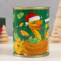 Копилка-банка металл "Успешных накоплений, умножаю доходы" Копилка-банка металл "Успешных накоплений, умножаю доходы"