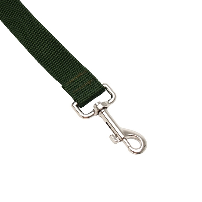 Поводок 5 м х 2,5 см, зелёный