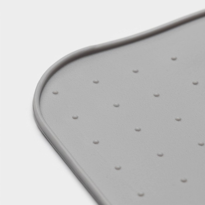 Подставка для ножей Griten, 37,5&times;20&times;5 см, цвет серый