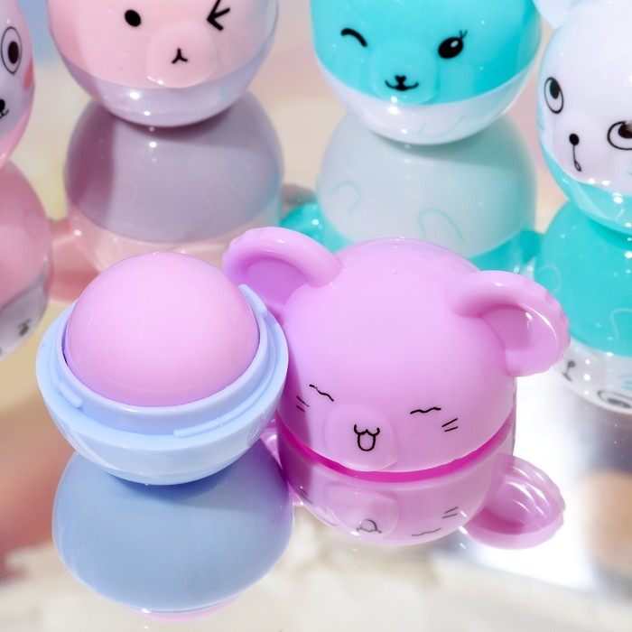 Бальзам для губ «Мышка», микс цветов и ароматов Бальзам для губ «Мышка», микс цветов и ароматов