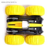 Перевёртыш радиоуправляемый &laquo;Торнадо&raquo;, работает от аккумулятора, цвет жёлтый