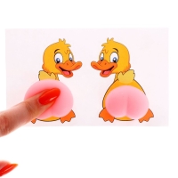 Мялка антистресс «Попка» в наборе 2 мялки и наклейки Мялка антистресс «Попка» в наборе 2 мялки и наклейки