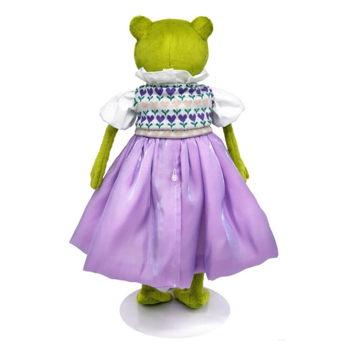 Мягкая игрушка &laquo;Джейн Кваковская&raquo;, в комплекте с жаккардовым жилетом, 24 см