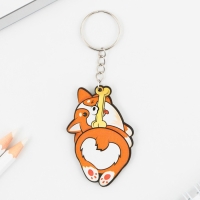 Брелок для ключей деревянный &laquo;Корги&raquo;, 5 х 6 см