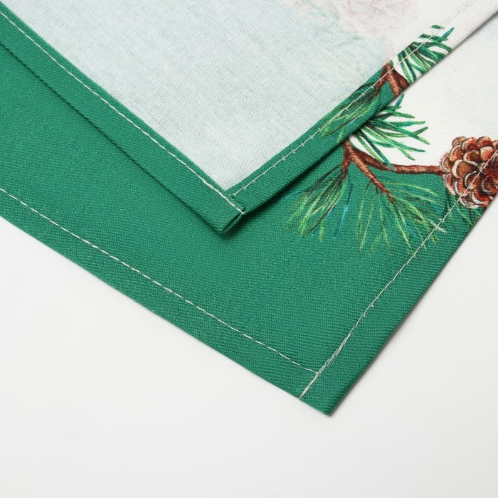 Набор подарочный "Этель" Новогодний лес, фартук, полотенце, прихватка