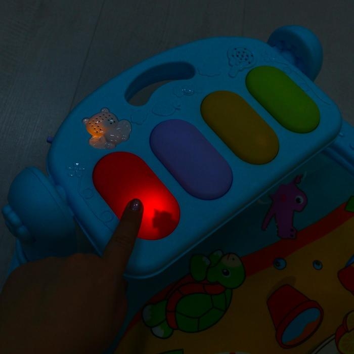 Развивающий музыкальный коврик &laquo;Малыши&raquo;, 73х47 см.