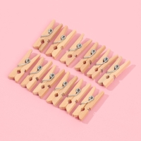 Прищепки для шитья, 2,5 &times; 0,8 см, 50 шт, цвет бежевый