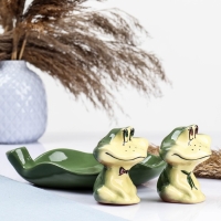 Набор для специй "Лягушки" Набор для специй "Лягушки"