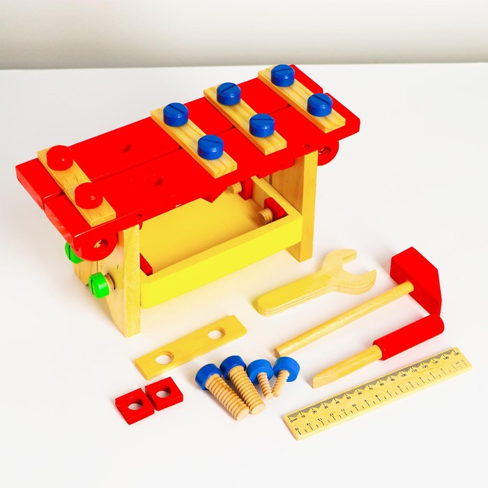 Игровой набор &laquo;Столярная мастерская&raquo; 28х10х28 см