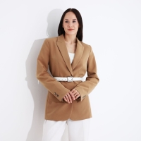 Ремень женский, ширина 2,8 см, винт, пряжка металл, цвет белый Ремень женский, ширина 2,8 см, винт, пряжка металл, цвет белый