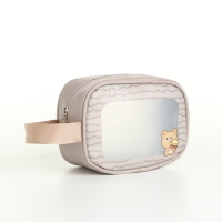 Косметичка на молнии, цвет серый Косметичка на молнии, цвет серый