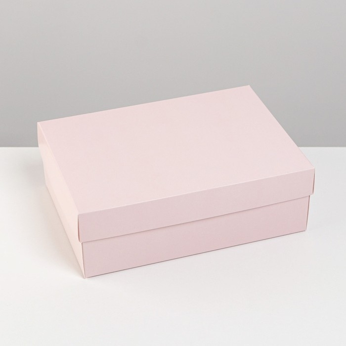 Коробка подарочная складная, упаковка, &laquo;Розовая&raquo;, 21 х 15 х 7 см