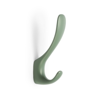 Крючок мебельный CAPPIO HEEL LIGHT, двухрожковый, зеленый Крючок мебельный CAPPIO HEEL LIGHT, двухрожковый, зеленый