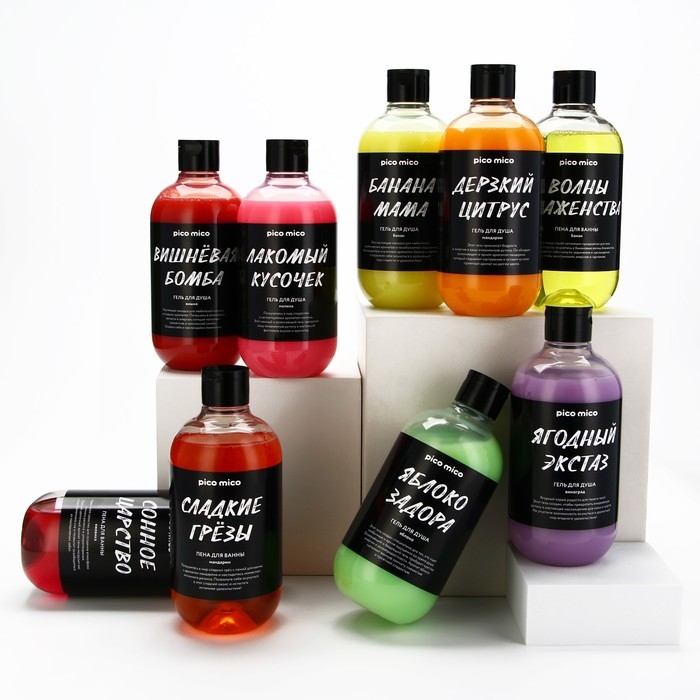 Пена для ванны &laquo;Волны блаженства&raquo;, 500 мл, аромат банана, PICO MICO