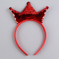 Карнавальный набор «Стильная принцесса»: ободок, платье красное с короной, рост 104 см Карнавальный набор «Стильная принцесса»: ободок, платье красное с короной, рост 104 см