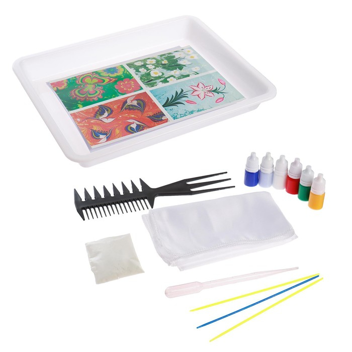 Набор для творчества. Рисование на воде: эбру «Цветочный сад» Набор для творчества. Рисование на воде: эбру «Цветочный сад»