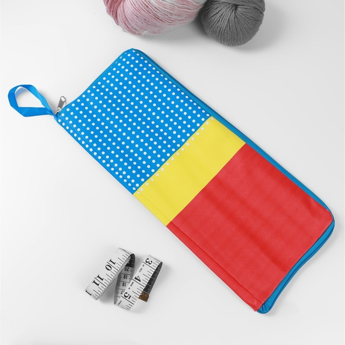 Спицы для вязания, d = 2-7 мм, 35 см, 10 пар в пенале Спицы для вязания, d = 2-7 мм, 35 см, 10 пар в пенале