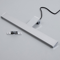 Подсветка "Техно" LED 4000К 8Вт IP44 хром 40х4х11,6 см Подсветка "Техно" LED 4000К 8Вт IP44 хром 40х4х11,6 см