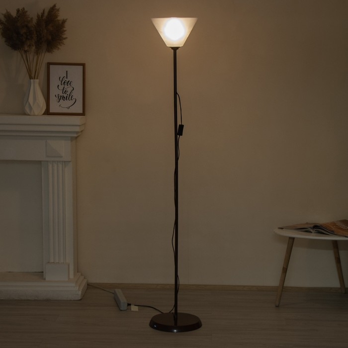 Торшер "Изи" 1х15Вт Е27 МОДЕЛЬ: BR 01008 венге/черный