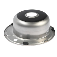 Мойка кухонная Accoona AB4545, врезная, толщина 0.6 мм, 450х165 мм, глянец Мойка кухонная Accoona AB4545, врезная, толщина 0.6 мм, 450х165 мм, глянец