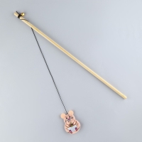 Дразнилка с игрушкой &laquo;Мышь&raquo;, 6,5 см