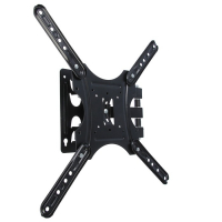 Кронштейн Luazon KrON-58, для ТВ, наклонно-поворотный, 14-55", 40-380 мм от стены, чёрный Кронштейн Luazon KrON-58, для ТВ, наклонно-поворотный, 14-55", 40-380 мм от стены, чёрный