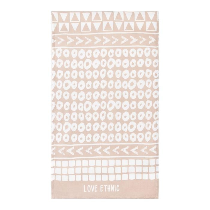 Полотенце кухонное Доляна LOVE ETHNIC, 35х60 см, 100% хлопок, 160г/м2