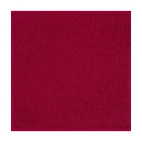 Набор махровых декоративных салфеток Этель "Вид 2" 30х30см-3шт, цвет бордовый, 100% хлопок