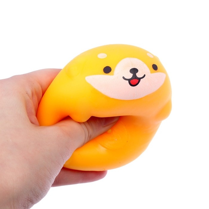 Мялка-антистресс тянучка &laquo;Пёсик&raquo;, с пастой, в шоубоксе