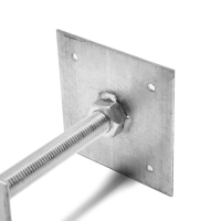 Анкер ЛОМ, регулируемый по высоте, оцинкованный, М20х200х120 мм Анкер ЛОМ, регулируемый по высоте, оцинкованный, М20х200х120 мм