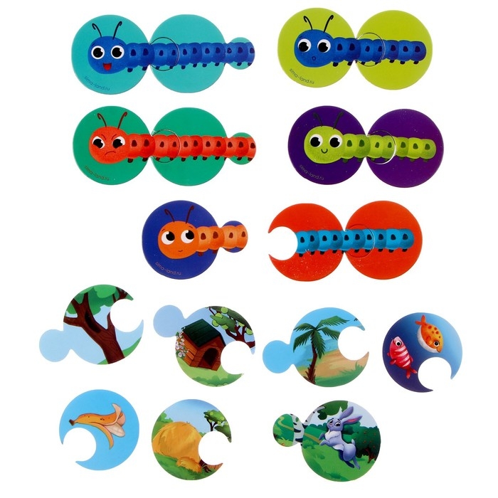 Пазлы логические 3 в 1 &laquo;&lrm;Кто где живёт и кто что ест?&raquo;&lrm;