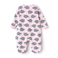 Комбинезон детский (3 шт.), цвет белый/розовый/светло-розовый, рост 74 см