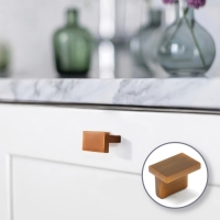 Ручка мебельная CAPPIO RT202, цвет кофе