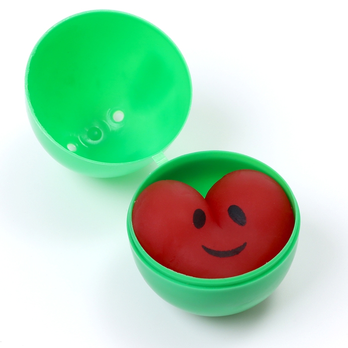 Антистресс сквиш мялка с сюрпризом «Сердце» в яйце, в шоубоксе Антистресс сквиш мялка с сюрпризом «Сердце» в яйце, в шоубоксе