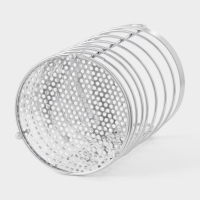 Сушилка для столовых приборов Доляна, 11×11×18,5 см, хромированная Сушилка для столовых приборов Доляна, 11×11×18,5 см, хромированная