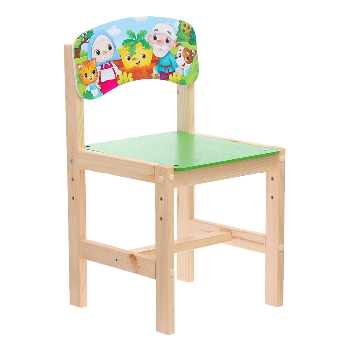 Стул деревянный регулируемый &laquo;Репка&raquo;, (1-3)