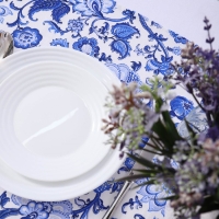 Скатерть - дорожка на стол Узор 40х150см, рогожка, хлопок 100%